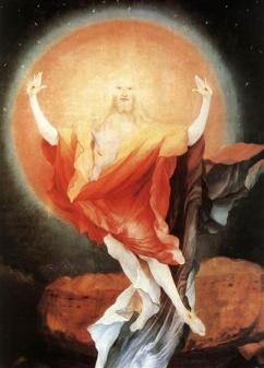 The resurrection of christ detail from the right wing of the isenheim altarpiece jpg large