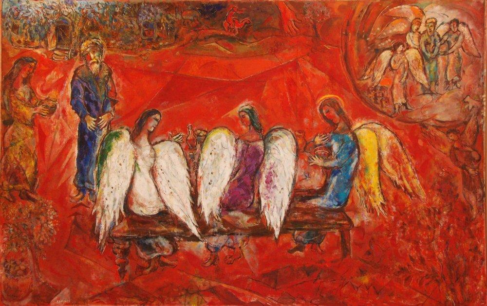 Trinité-Abraham-Chagall