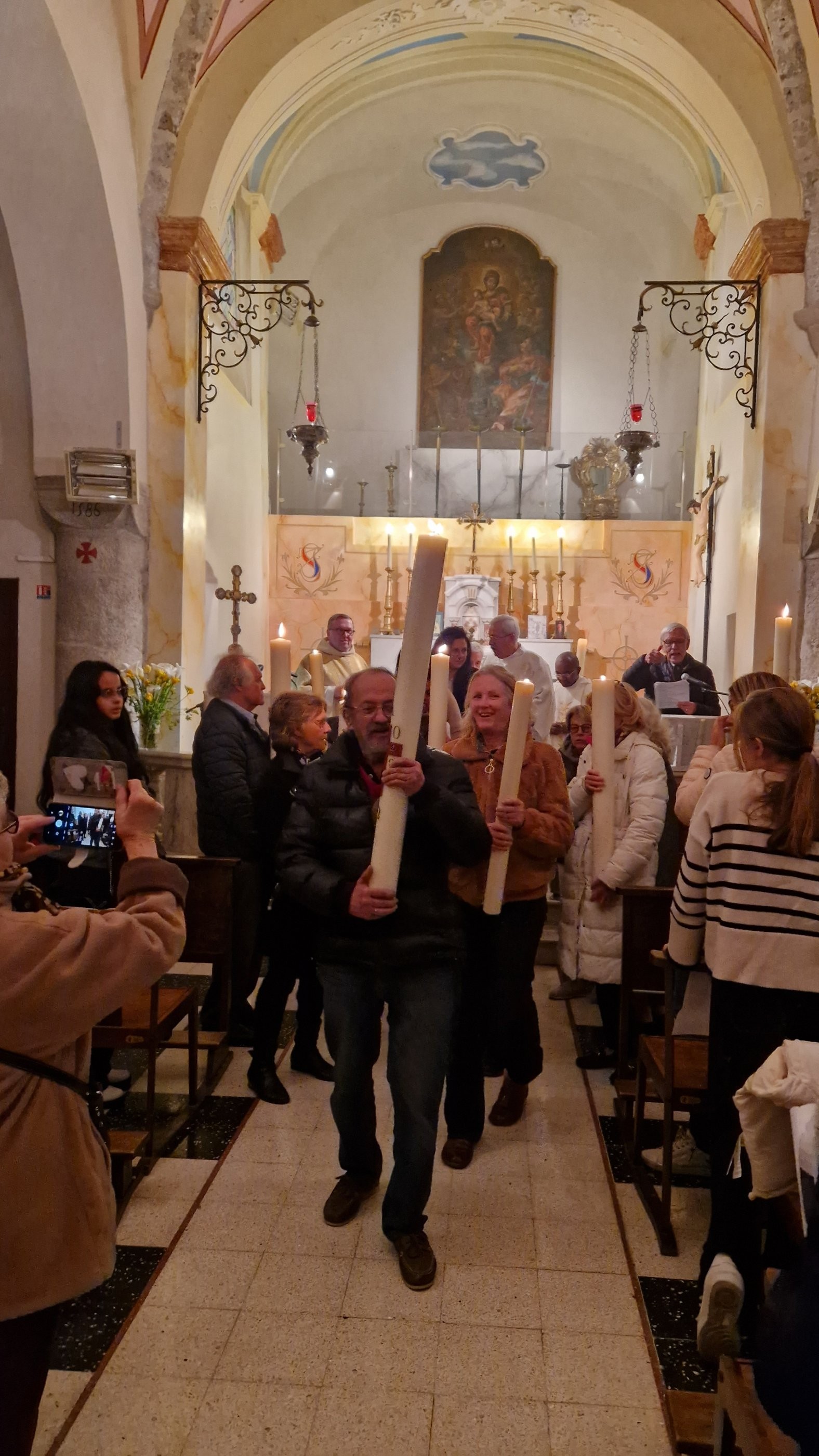 PROCESSION de SORTIE :