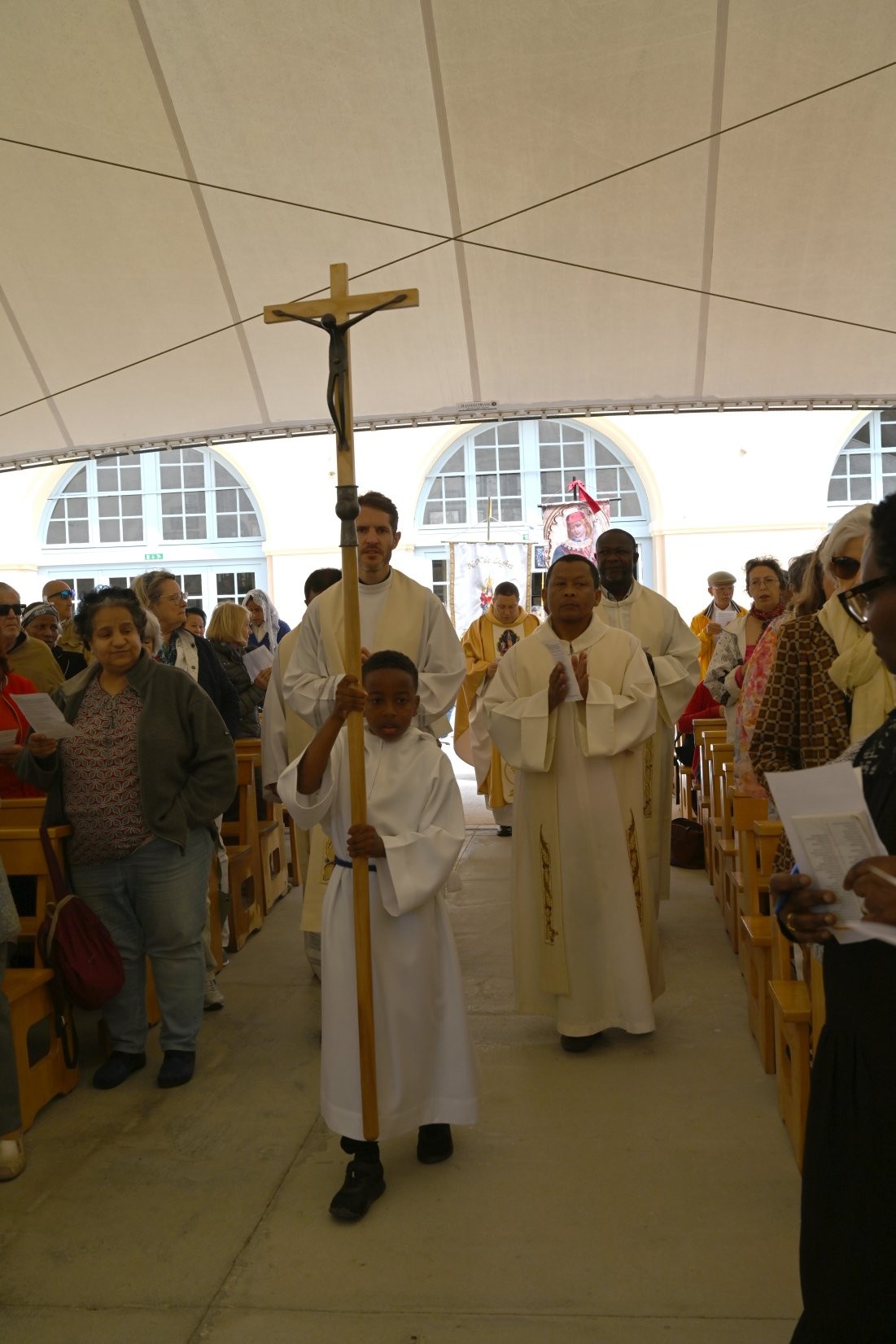 Entrée dans la célébration eucharistique