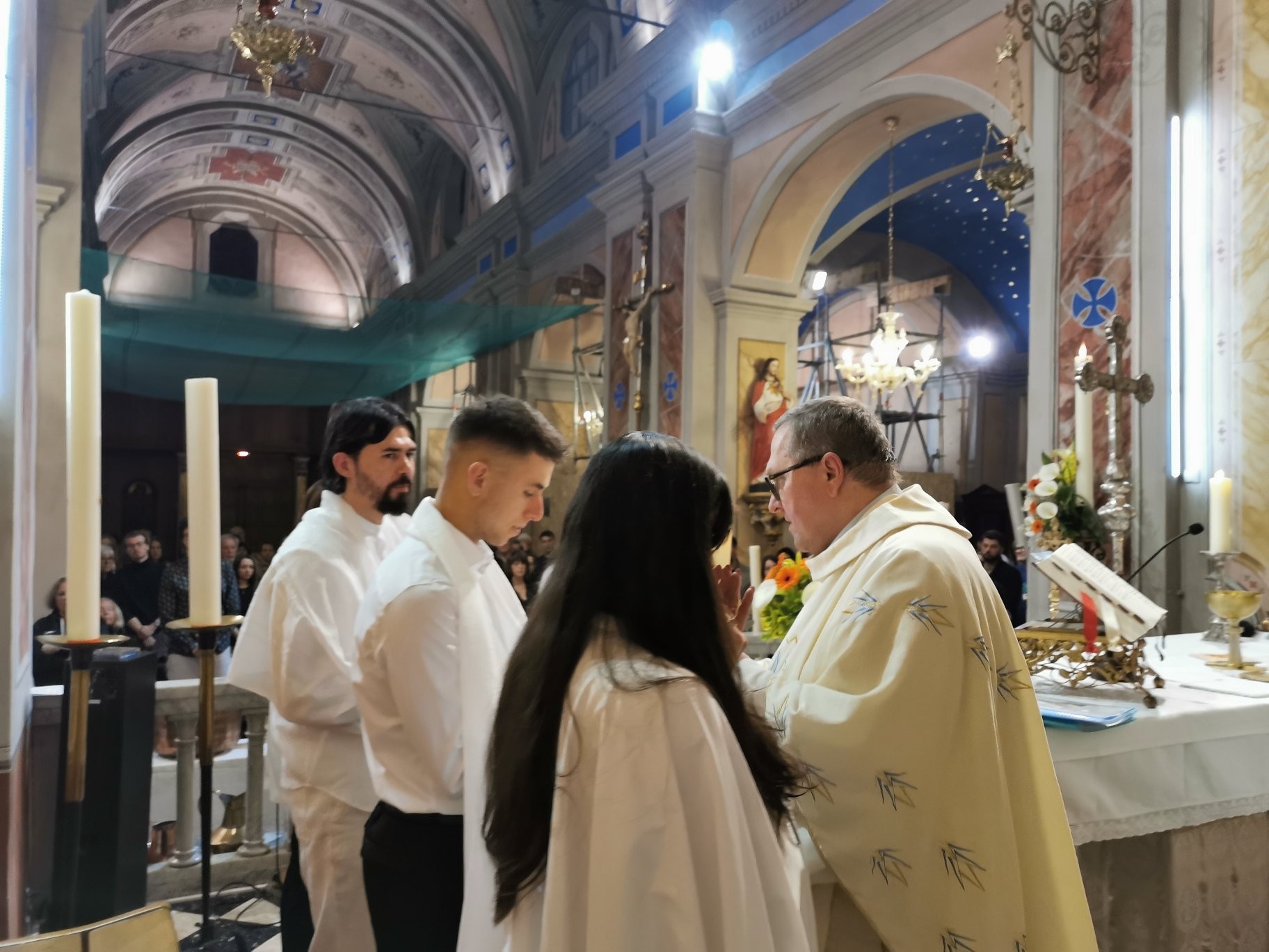 Première communion de Romain