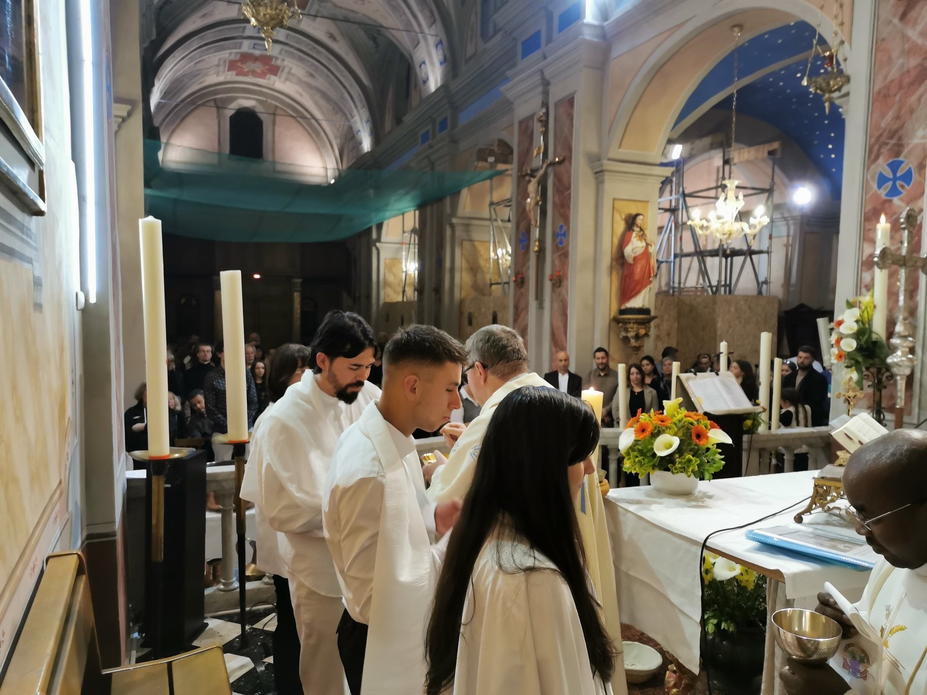 Première communion de Nicolas