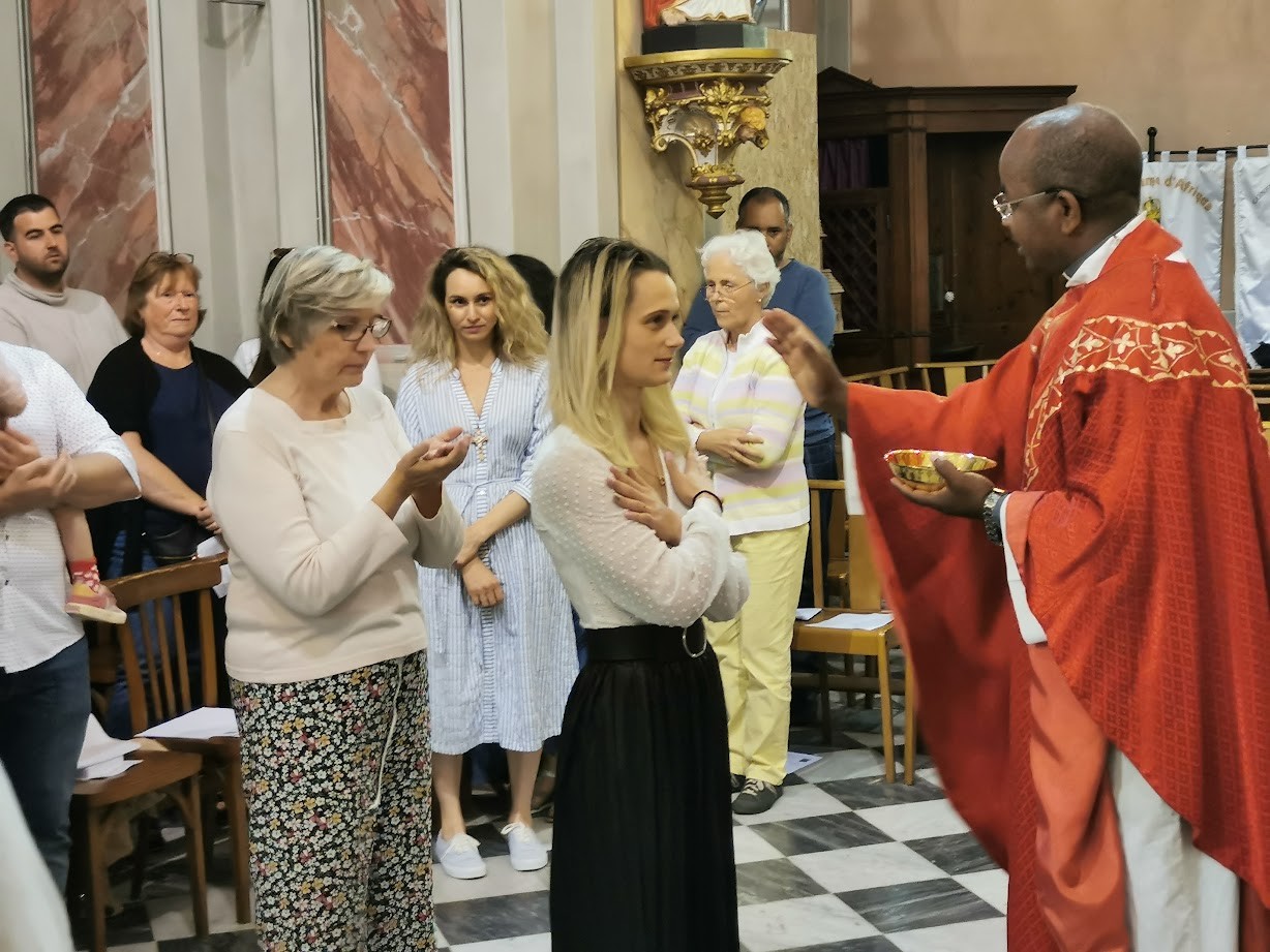 Bénédiction des catéchumènes
