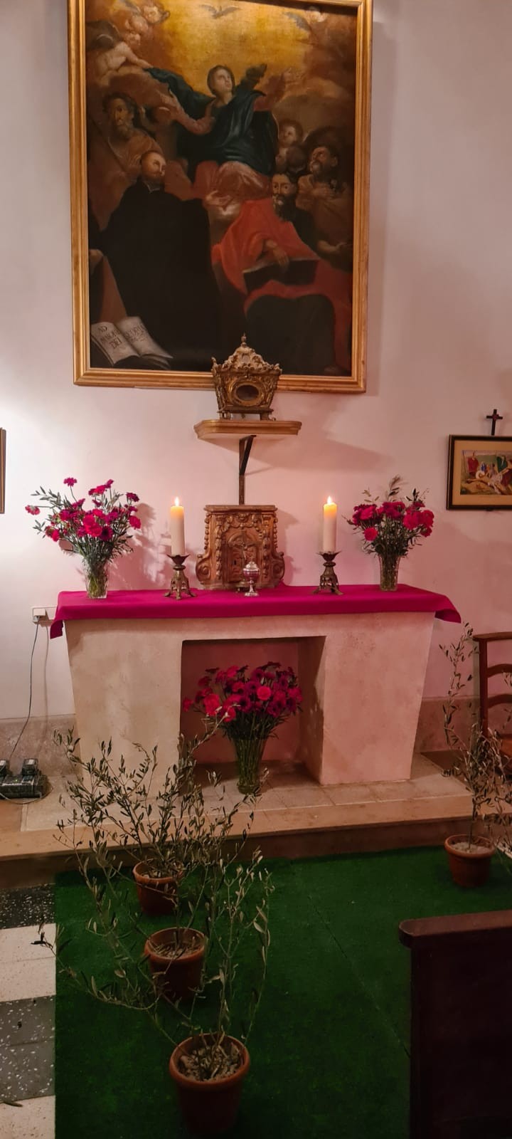 Nuit de prière en l'église Saint Jacques à Aspremont